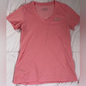 Under Armour Women's Coral V-Neck Tee